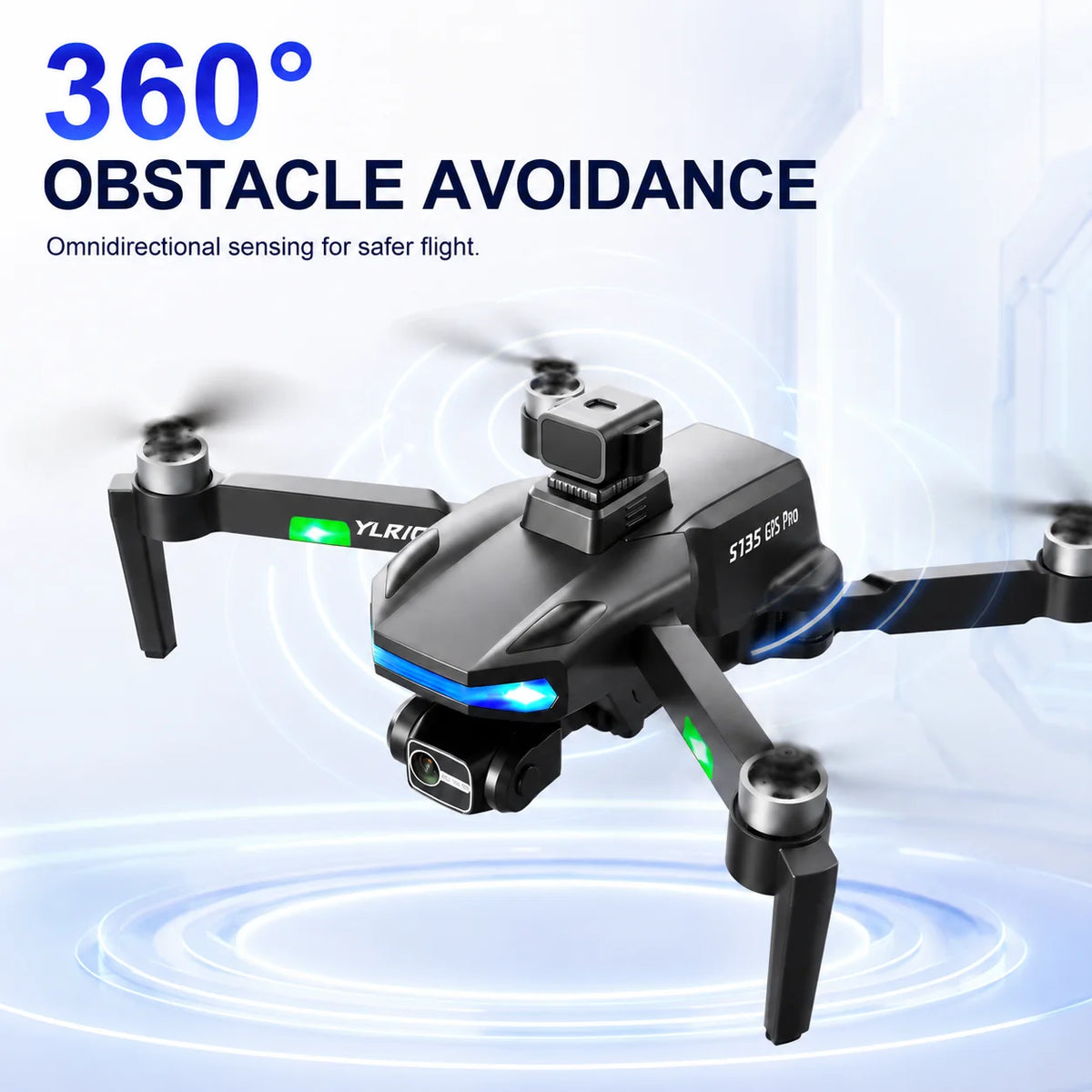 ZNLYRION S135 Drone With GPS Auto Return And 8K Camera