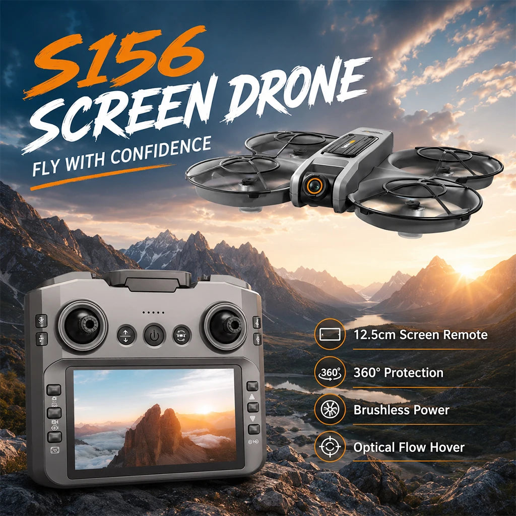 ZNLYRION 8K RC Drone Dual Camera Brushless Motor Quadcopter
