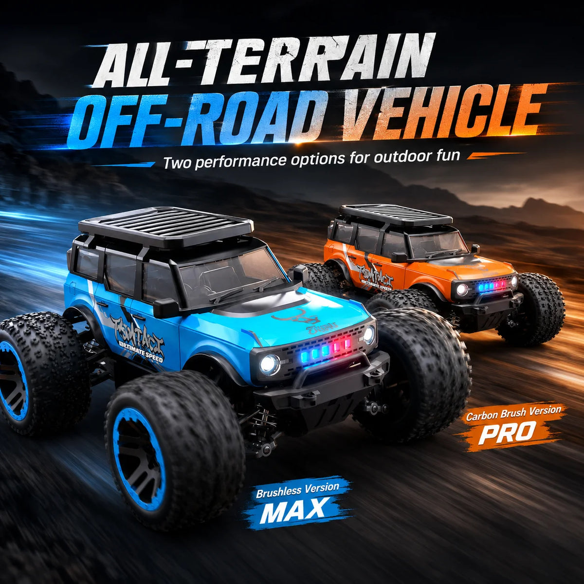 Znlyrion 4wd Remote Control RC Car With Full Proportional Control