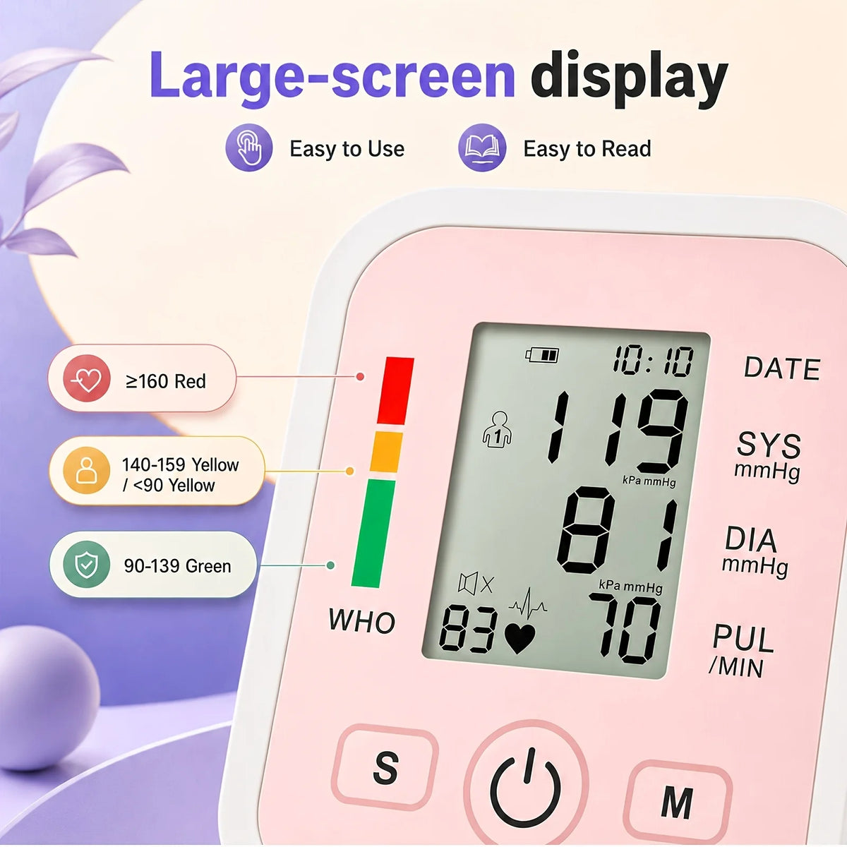 Jitesy Digital Arm Blood Pressure Monitor With Pulse Oximeter