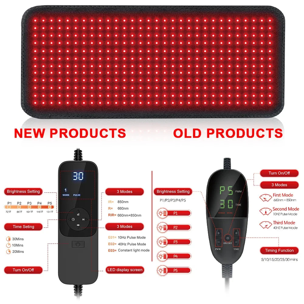 Astarexin Infrared Red Light Therapy Heating Pad For Pain Relief