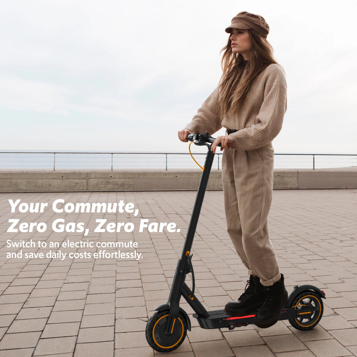Osboo 550W Foldable Adult Electric Scooter With Smart App Control