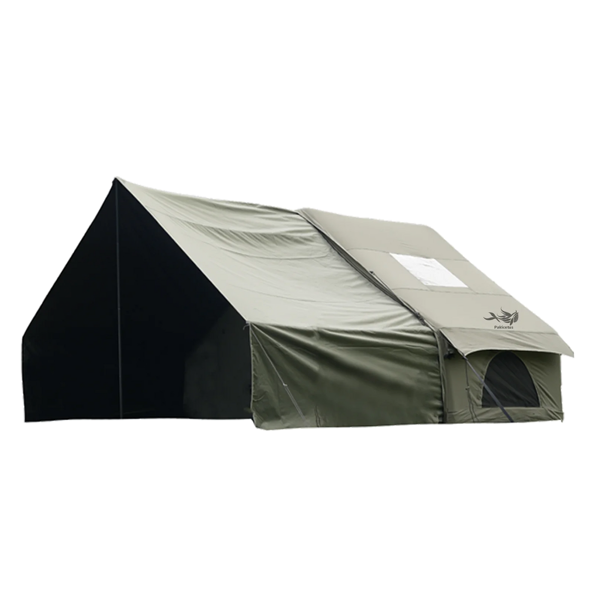 Pakicetus Easy Setup Inflatable Glamping Tent With Roof Window