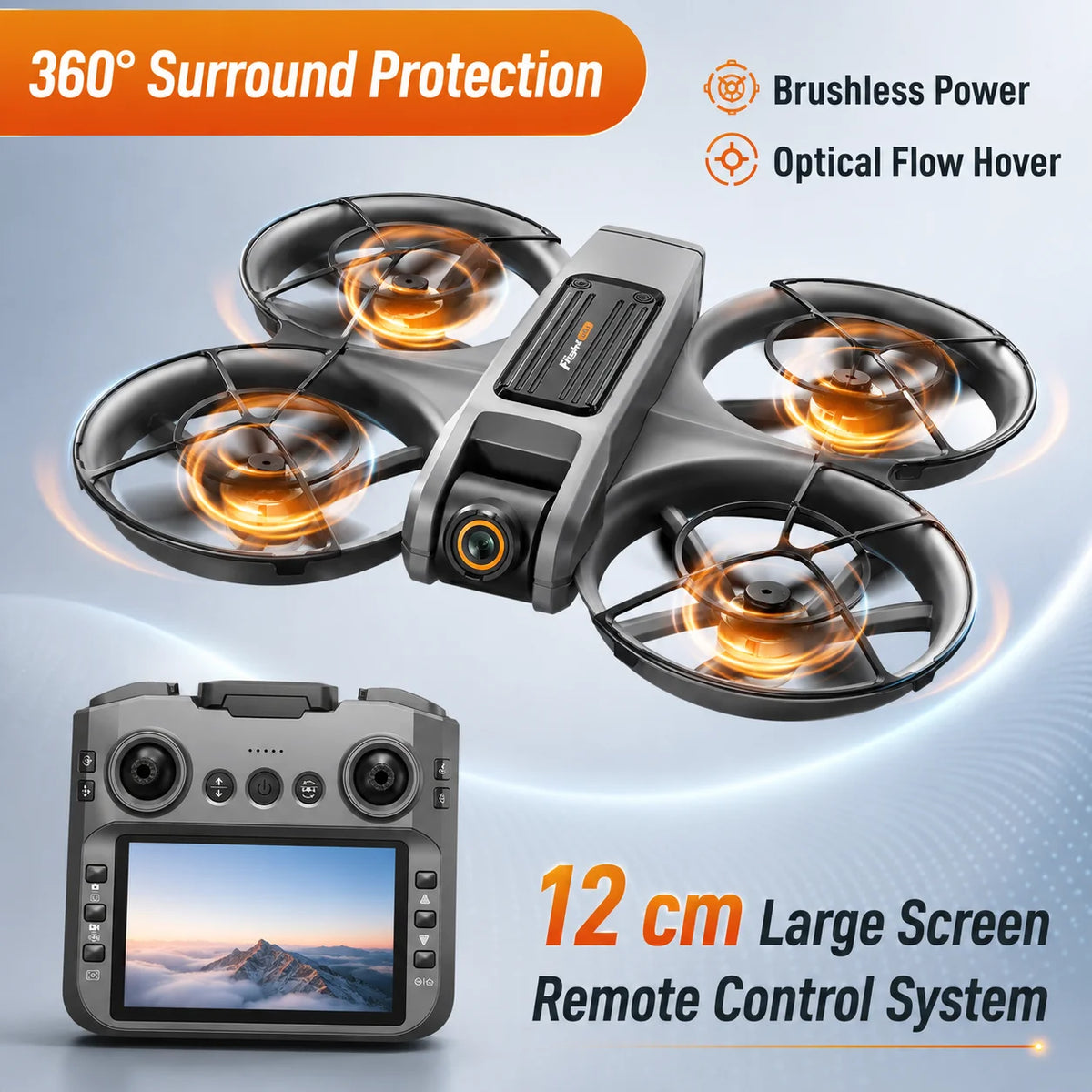 ZNLYRION S156 RC Drone With 8K Dual Camera Brushless Precision Flight