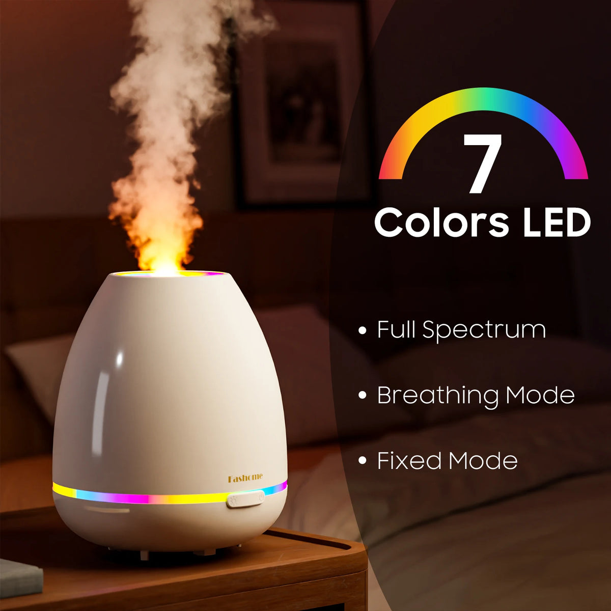 Fashome Ultrasonic Aromatherapy Diffuser With Auto Shut Off