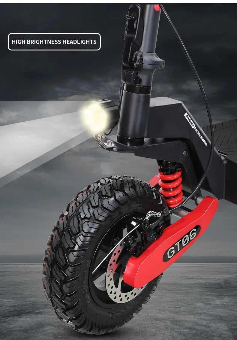 Arwibon 1200W Powerful Foldable Off Road Electric Scooter