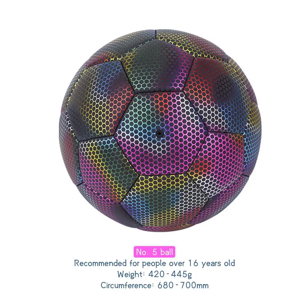 Luminous Reflective Soccer Ball For Night Training Games