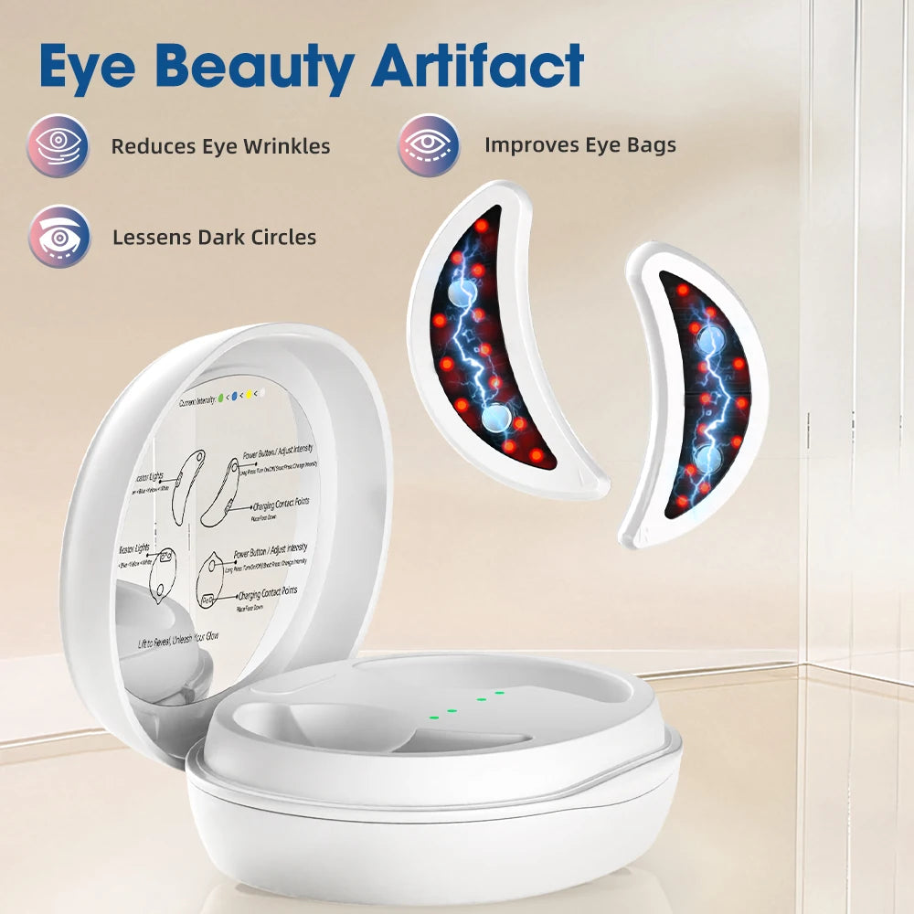 Hailicare 660nm Led Eye Anti Wrinkle Facial Beauty Massager