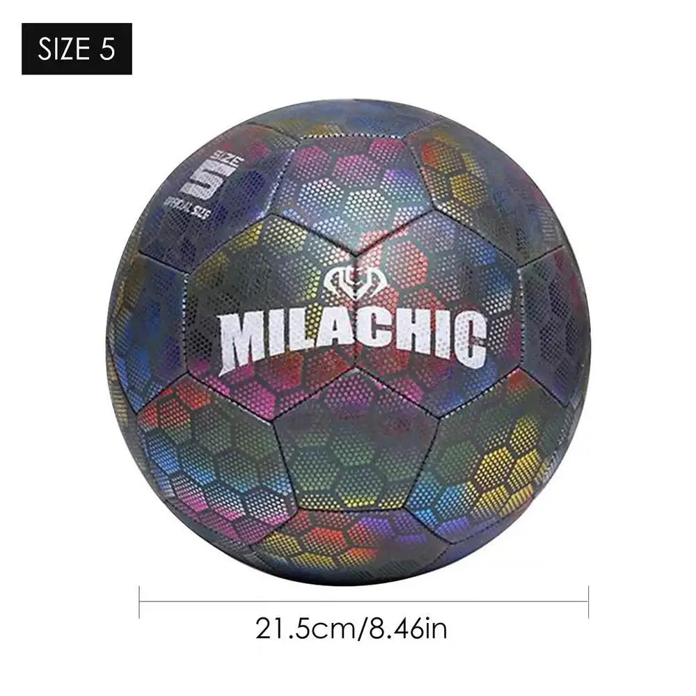 Reflective Luminous Soccer Ball for Night Training and Play