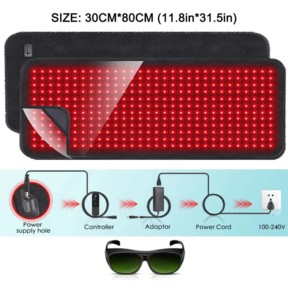 Astarexin Infrared Red Light Therapy Heating Pad For Pain Relief