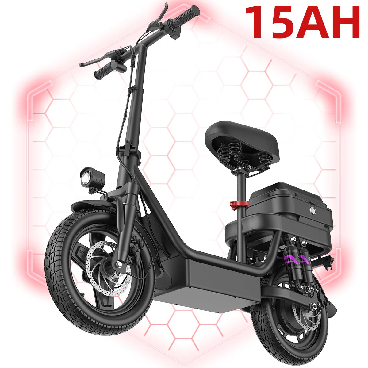 Uplee GQ8 500W Foldable Electric Bike with Fat Tire