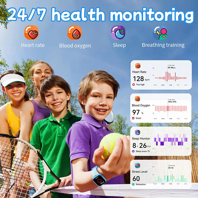 Waterproof Kids Smart Learning Watch With Alarm And Flashlight
