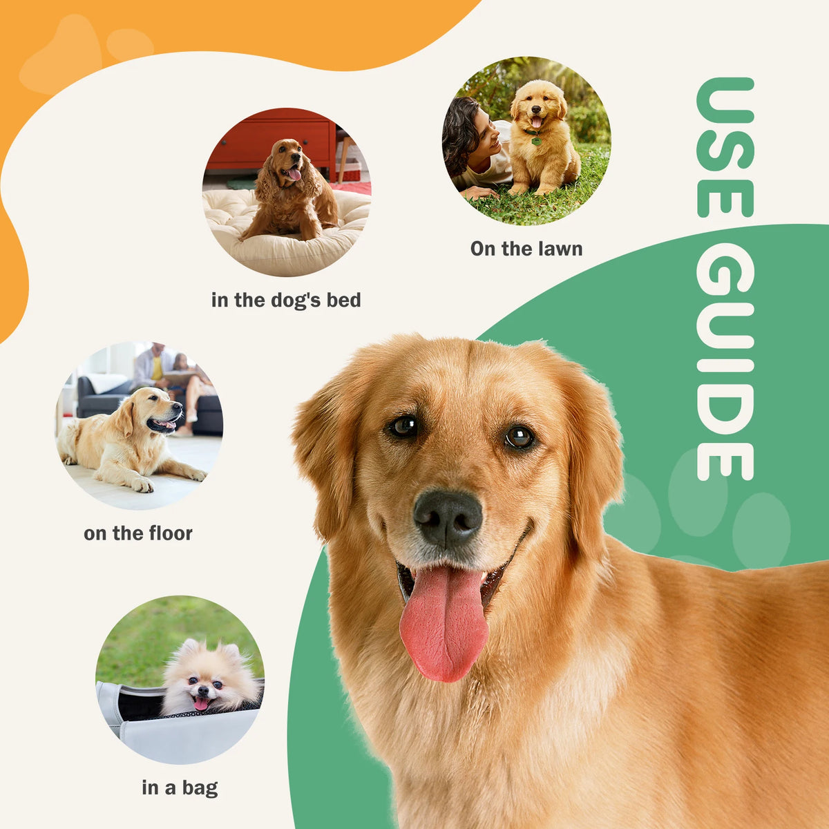 JHK Absorbent Disposable Pet Underpads For Quick Drying Leakproof Care