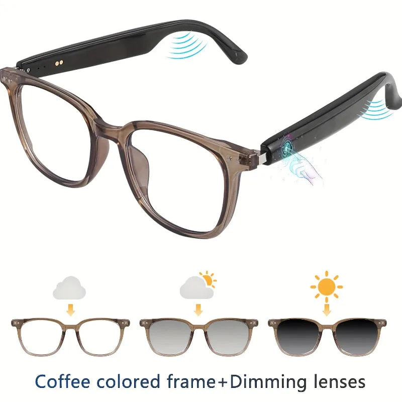 Smart AI Translation Glasses With Bluetooth Calling And Photochromic Lenses