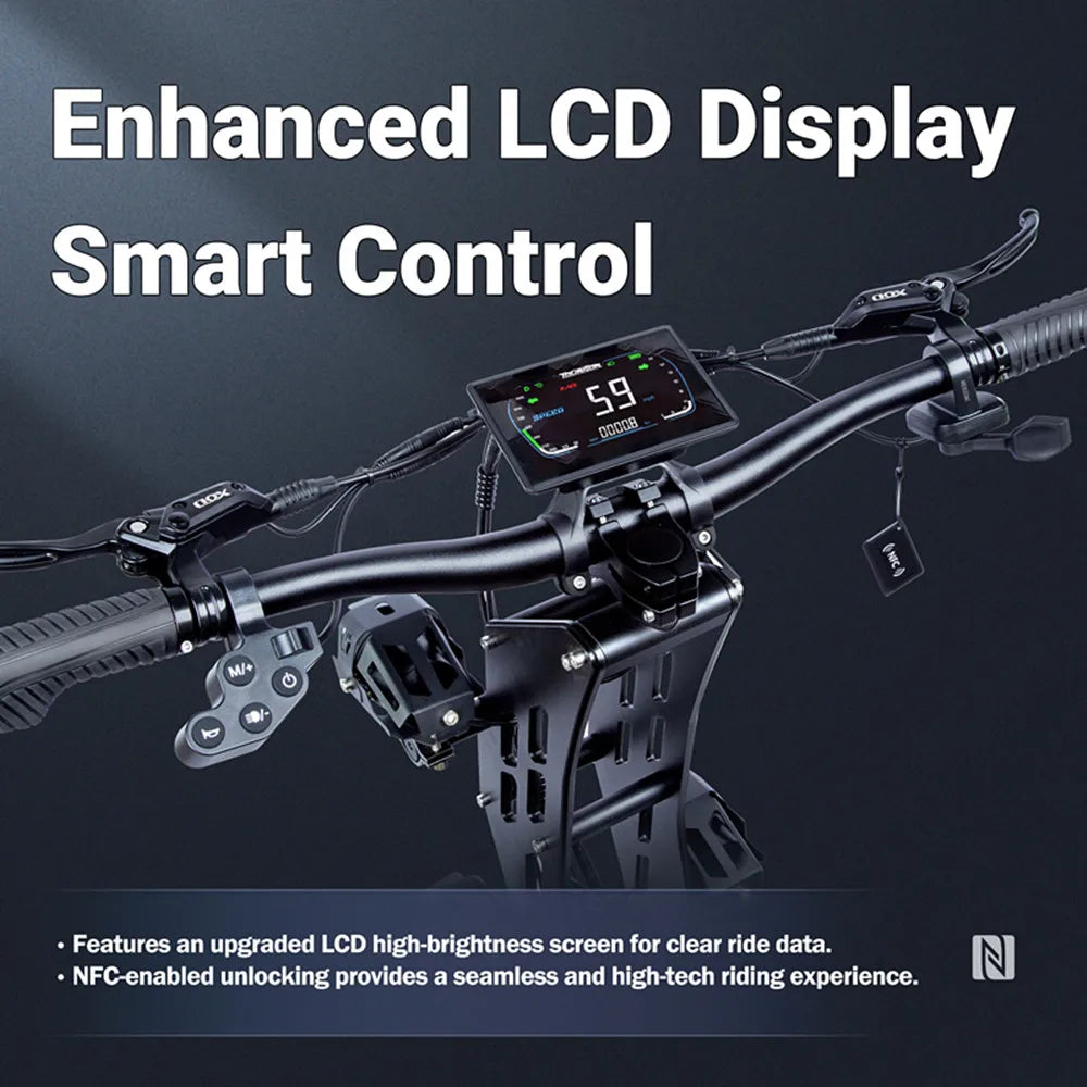 TOURSOR Dual Motor Electric Scooter With NFC Unlock
