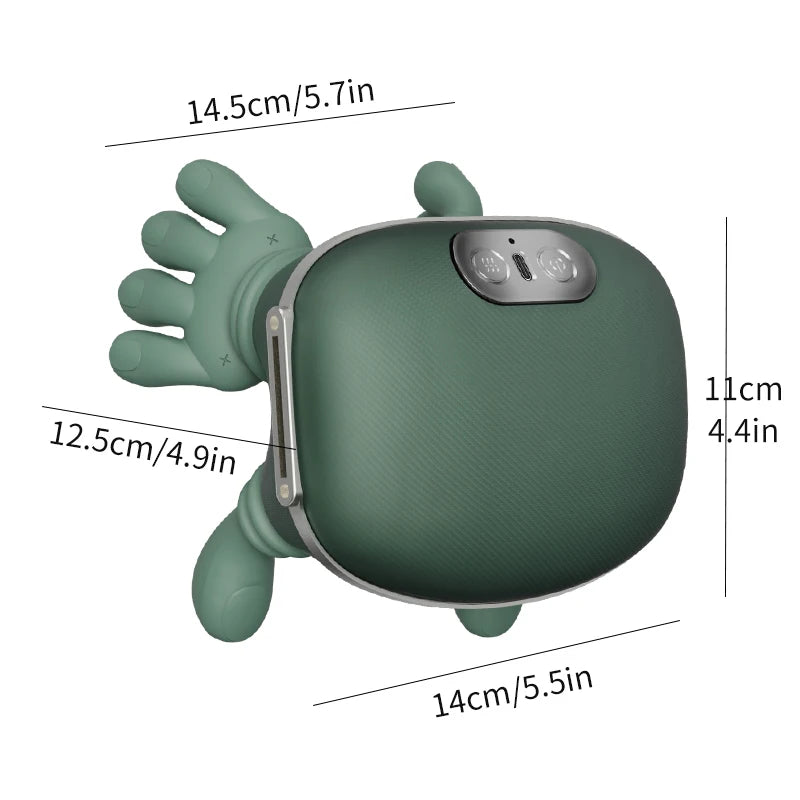 Portable Wireless Bionic Heated Neck And Shoulder Massager