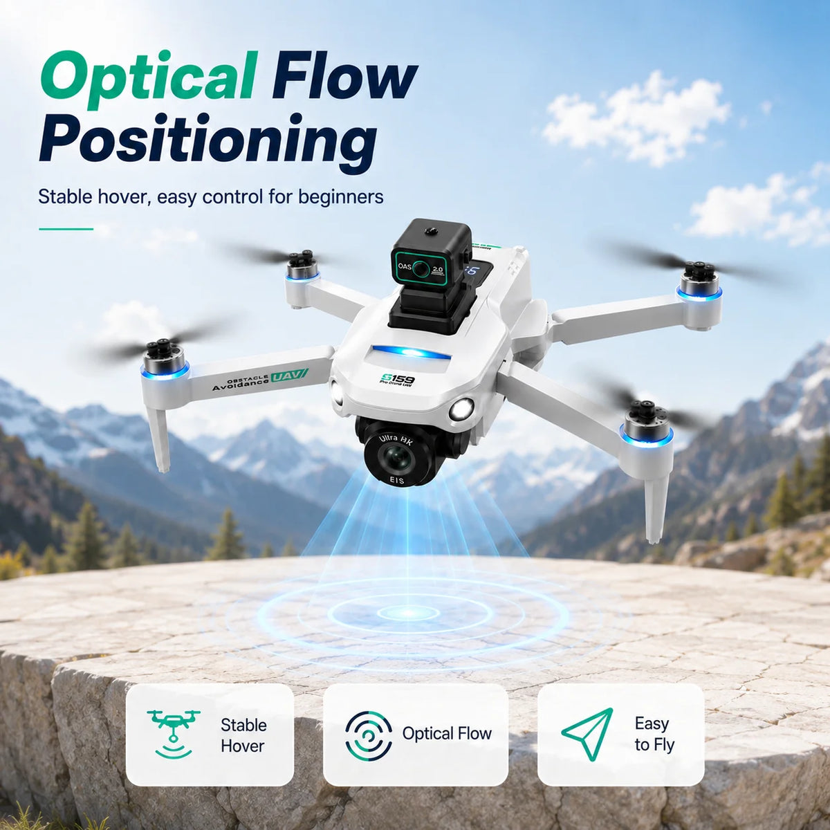 ZNLYRION S159 Brushless GPS Drone With Professional 8K Camera System