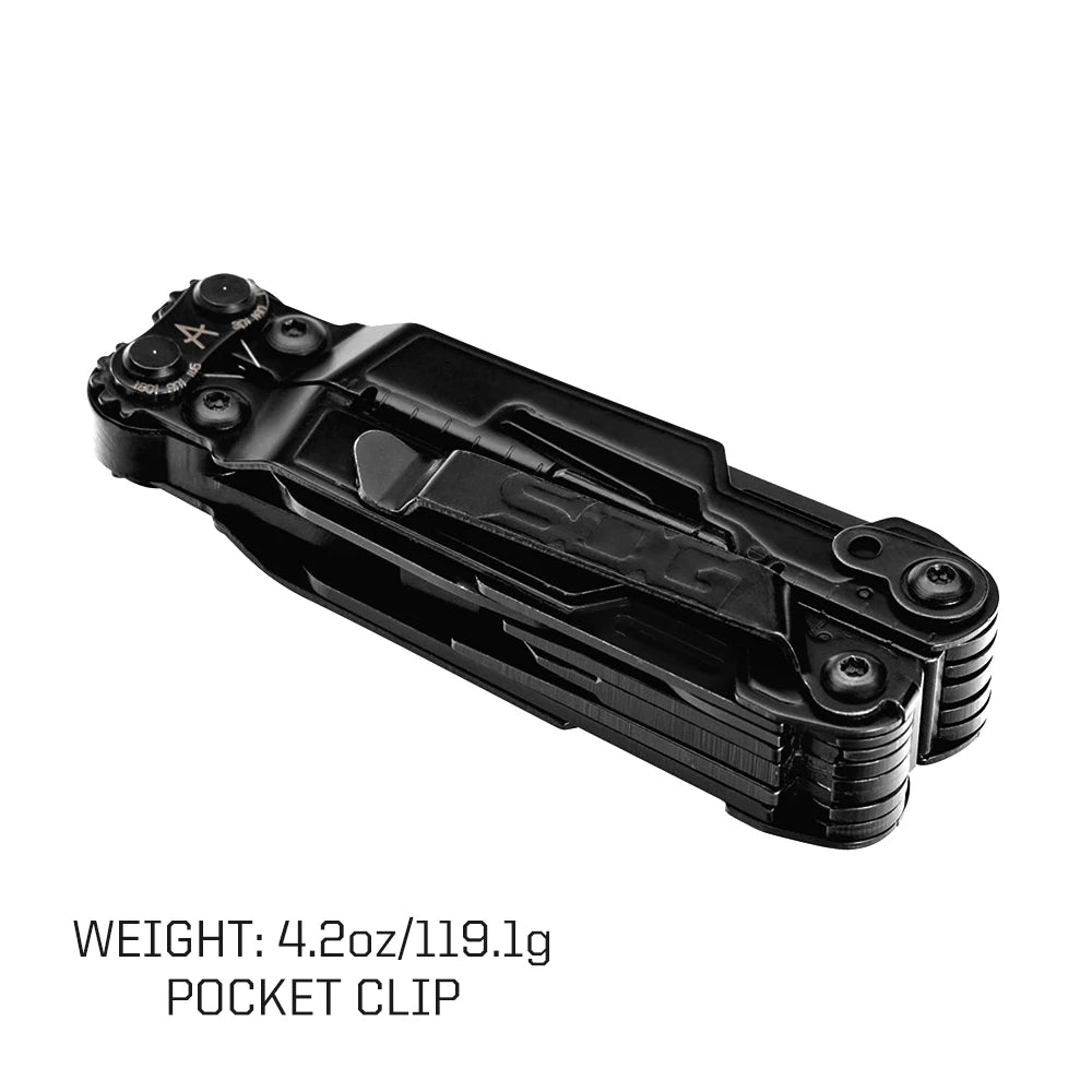 SOG PowerPint Multi Tool Stainless Steel Pocket Pliers With Knife