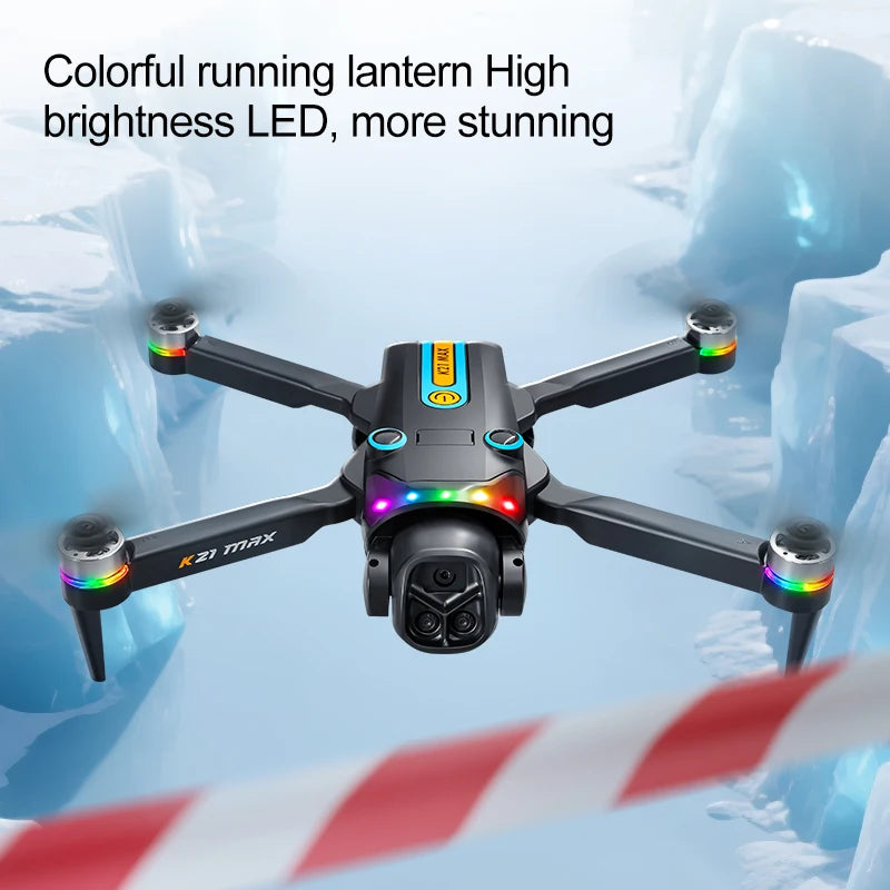 Evanovm K21MAX Drone With Built In Screen Controller For Beginners