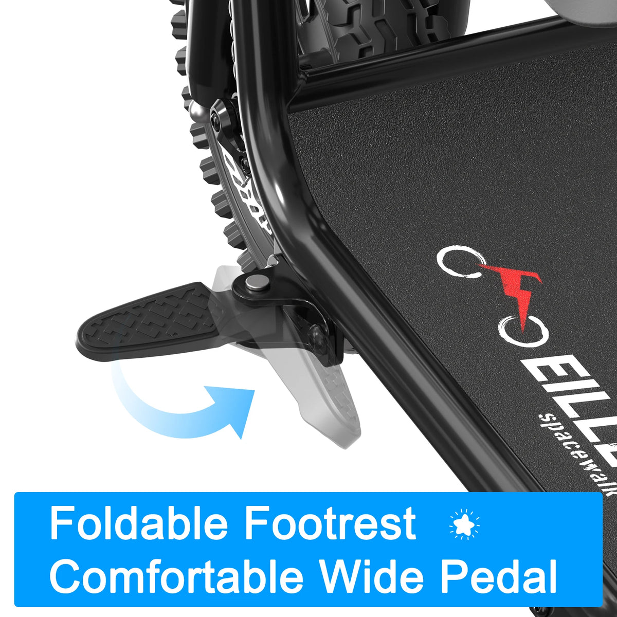 Eilleo Spacewalk 750W Adult Electric Scooter With Integrated Seat