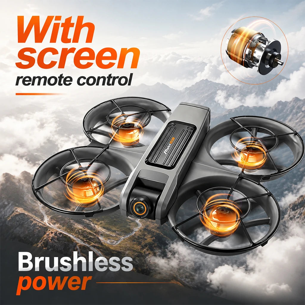 ZNLYRION 8K RC Drone Dual Camera Brushless Motor Quadcopter