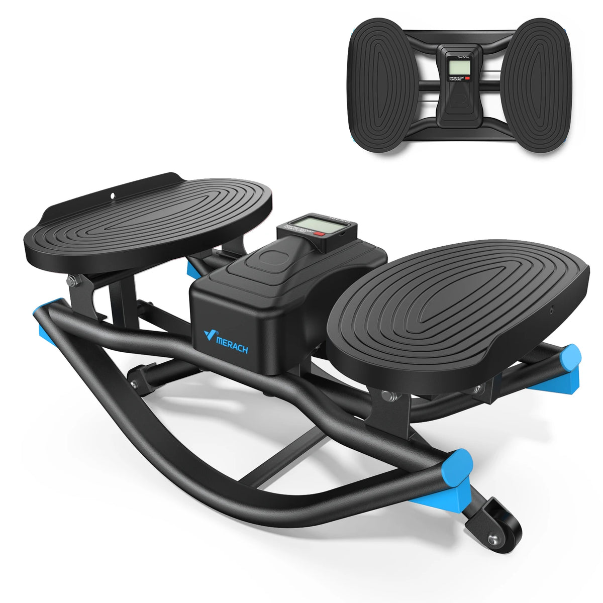 Merach Silent Rocking Stepper For Core And Waist Training