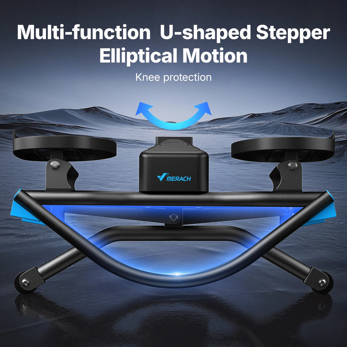 Merach Silent Rocking Stepper For Core And Waist Training