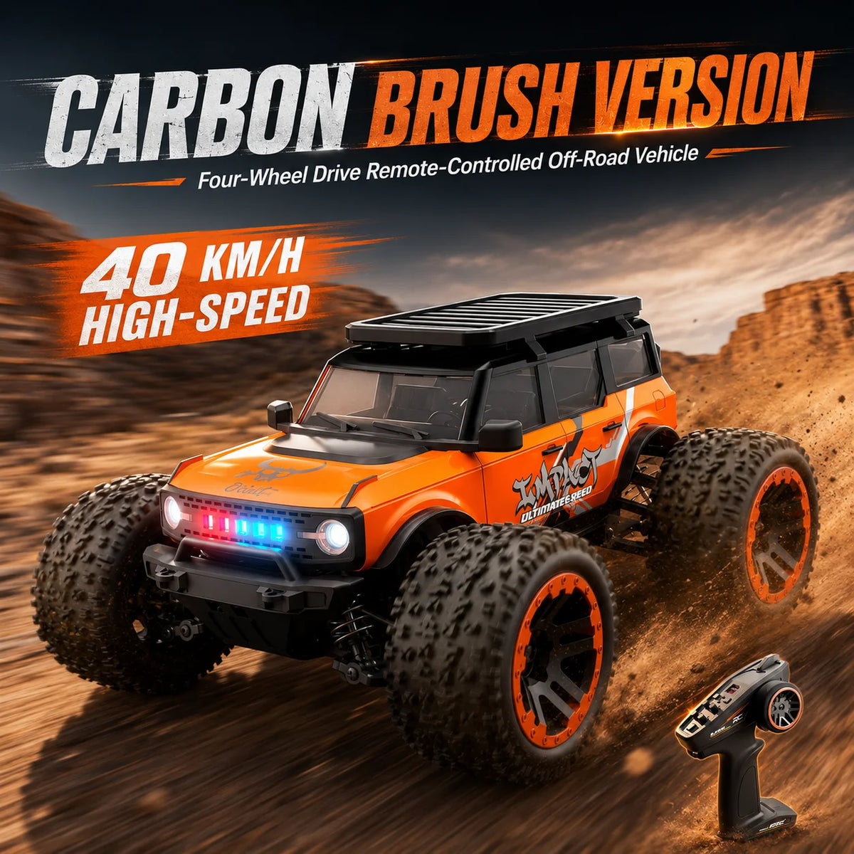 Znlyrion 4wd Remote Control RC Car With Full Proportional Control