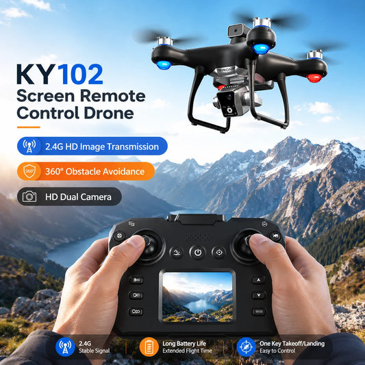 ZNLYRION Brushless RC Drone Featuring 360 Obstacle Avoidance System