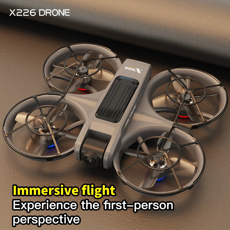 X226 Rechargeable Drone With Dual Camera And Optical Flow Hover