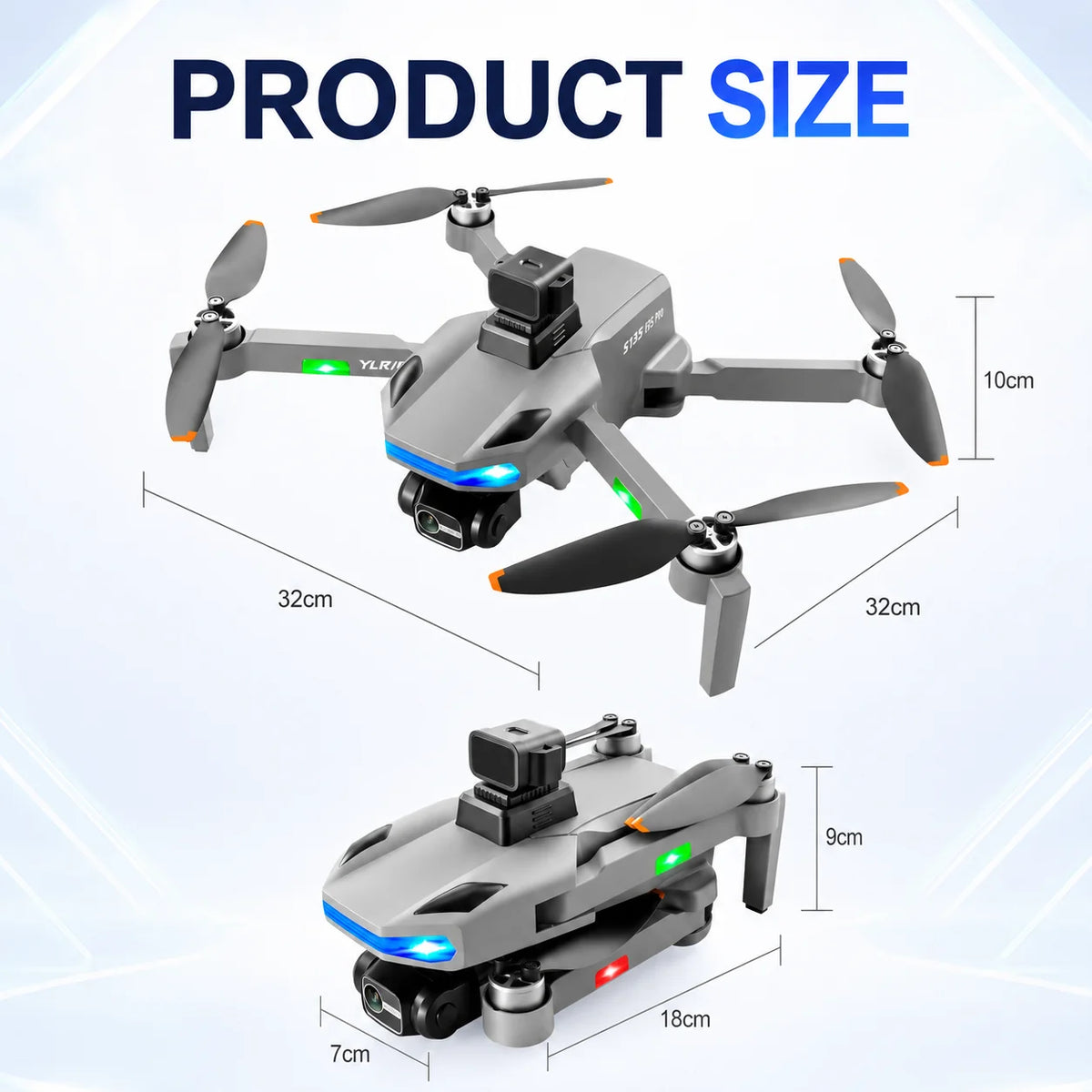 ZNLYRION S135 Drone With GPS Auto Return And 8K Camera