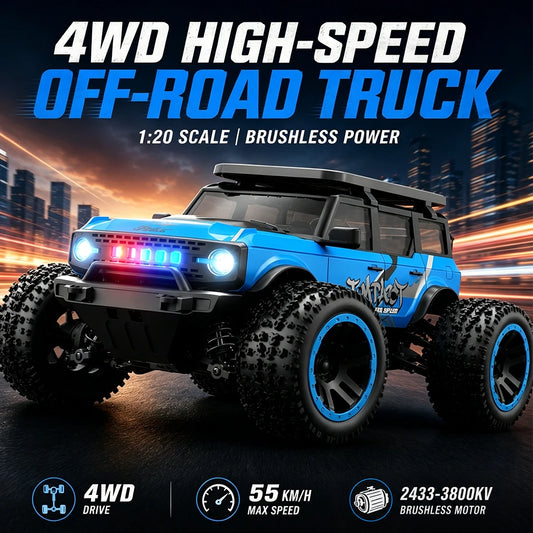 Znlyrion 4wd Remote Control RC Car With Full Proportional Control