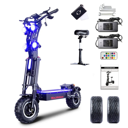 Toursor Dual Motor Electric Scooter With Nfc Unlock System