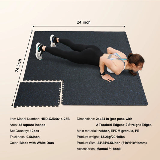 Durable Interlocking Eva Foam Gym Workout Flooring Mats