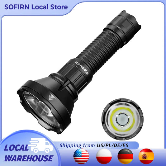 Sofirn SF26 2000lm SFT40 LED Tactical Flashlight With Power Bank