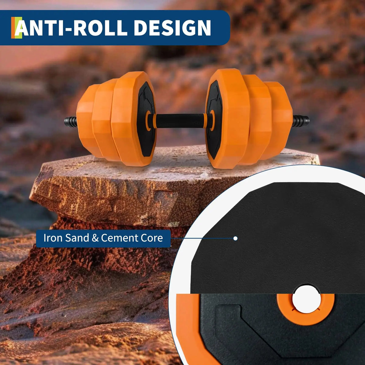 Adjustable Dumbbells Set For Home Gym Strength Training Equipment