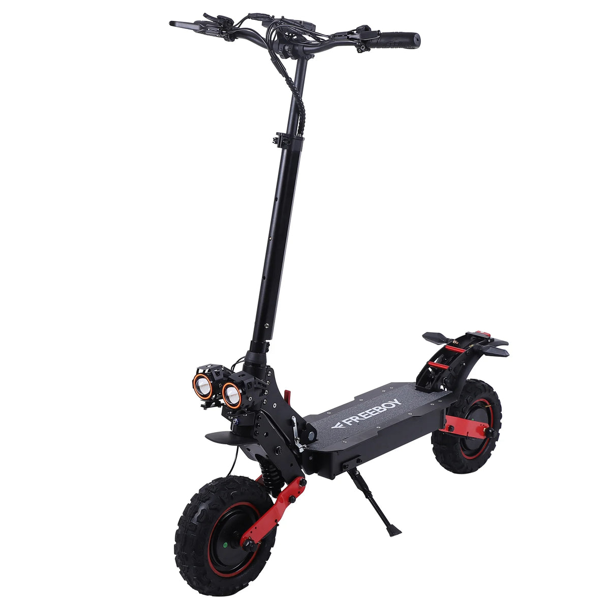 EOEOTWO 2400W Dual Motor Electric Scooter Hydraulic Brake App Control