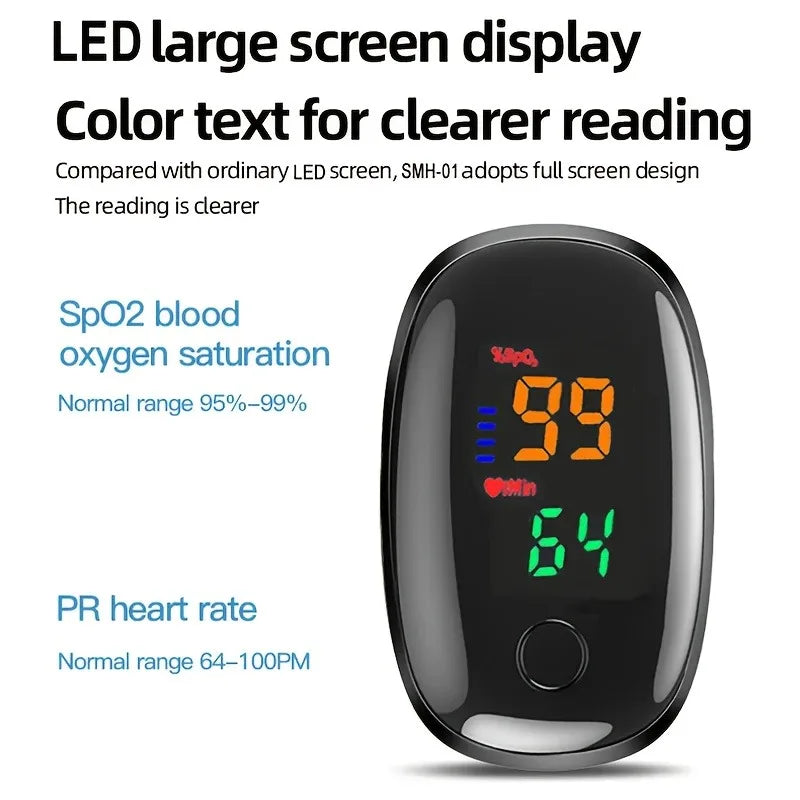Jitesy Digital Finger Pulse Oximeter With SpO2 Heart Rate Monitor
