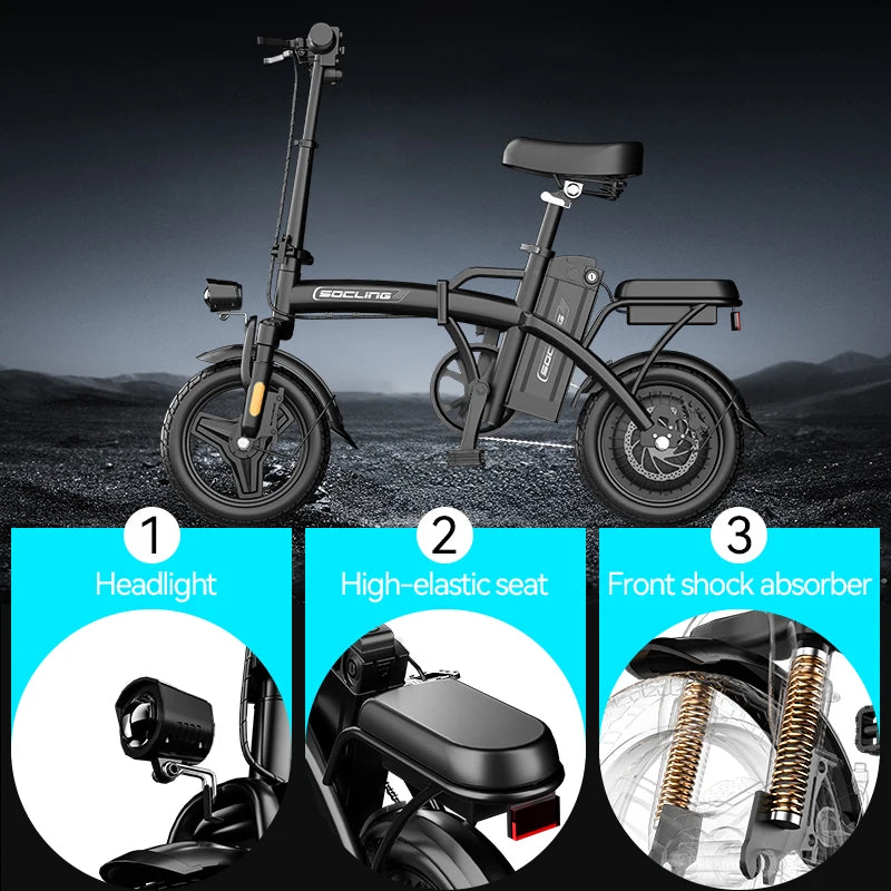 G11 Foldable Electric Bike With 500W Motor For Urban Commuting