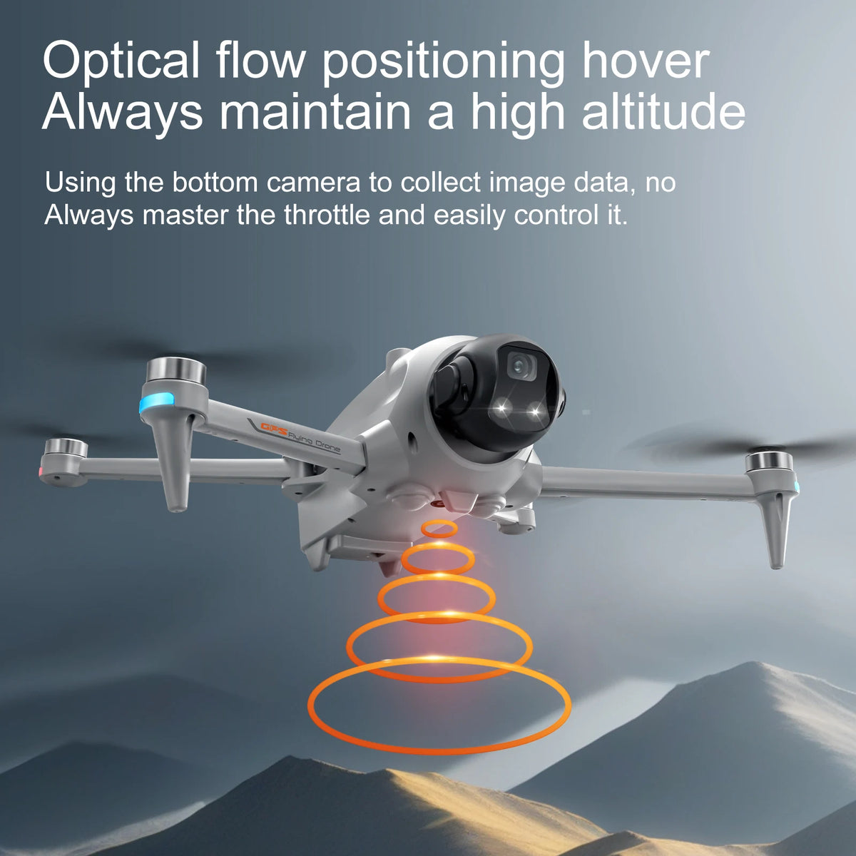 ZNLYRION GPS Foldable Drone With Intelligent Obstacle Avoidance