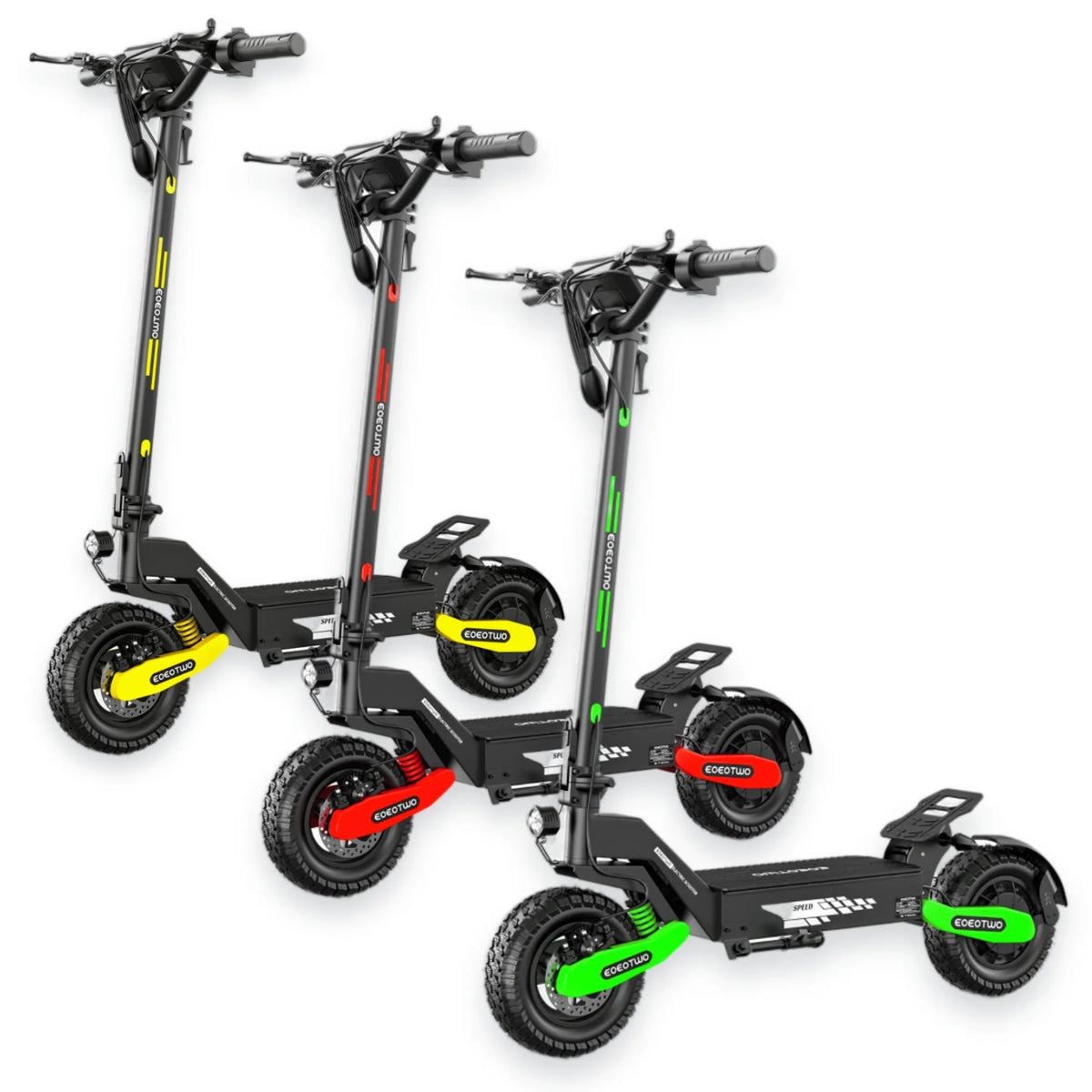 EOEOTWO Foldable Off Road Electric Scooter For Adults