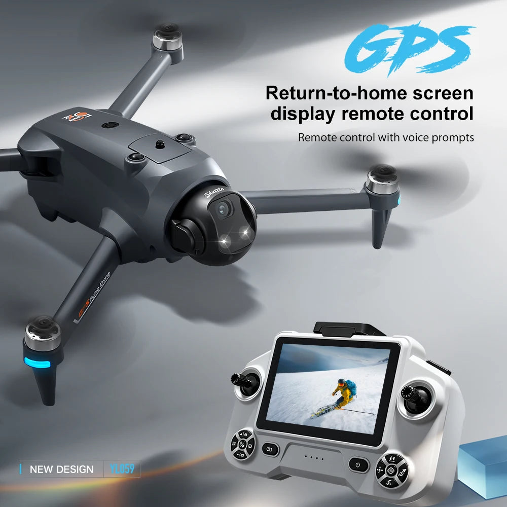 ZNLYRION GPS Foldable Drone With Intelligent Obstacle Avoidance