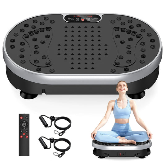 HTM Vibration Plate Exercise Machine With Remote Control For Fitness