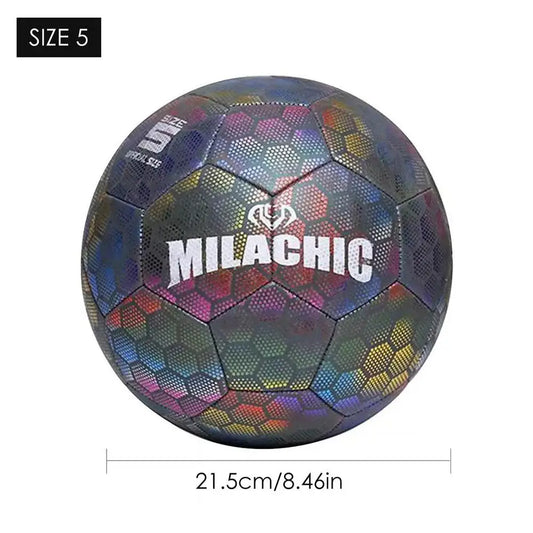 Reflective Luminous Soccer Ball for Night Training and Play