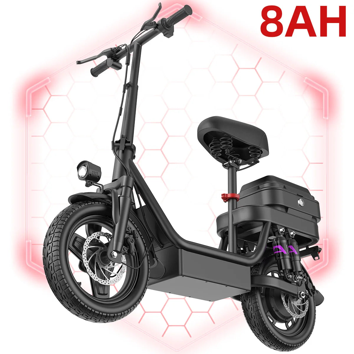 Uplee GQ8 500W Foldable Electric Bike with Fat Tire
