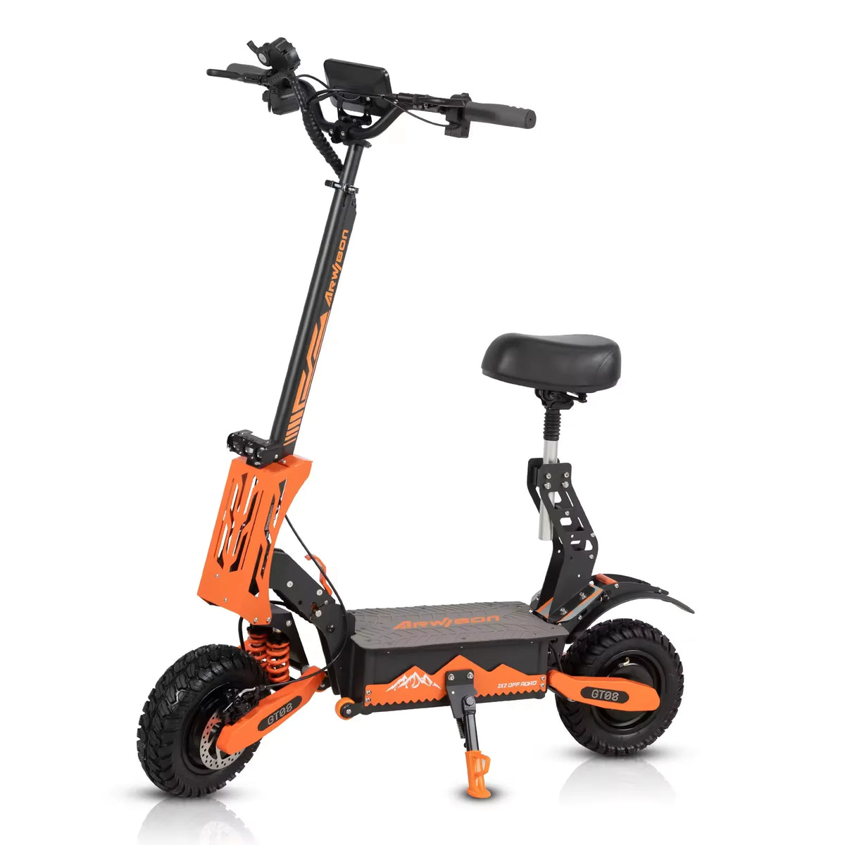 Arwibon Dual Motor Adult Folding Electric Scooter High Performance