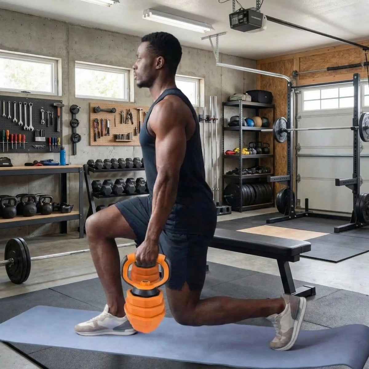 Adjustable Dumbbells Set For Home Gym Strength Training Equipment