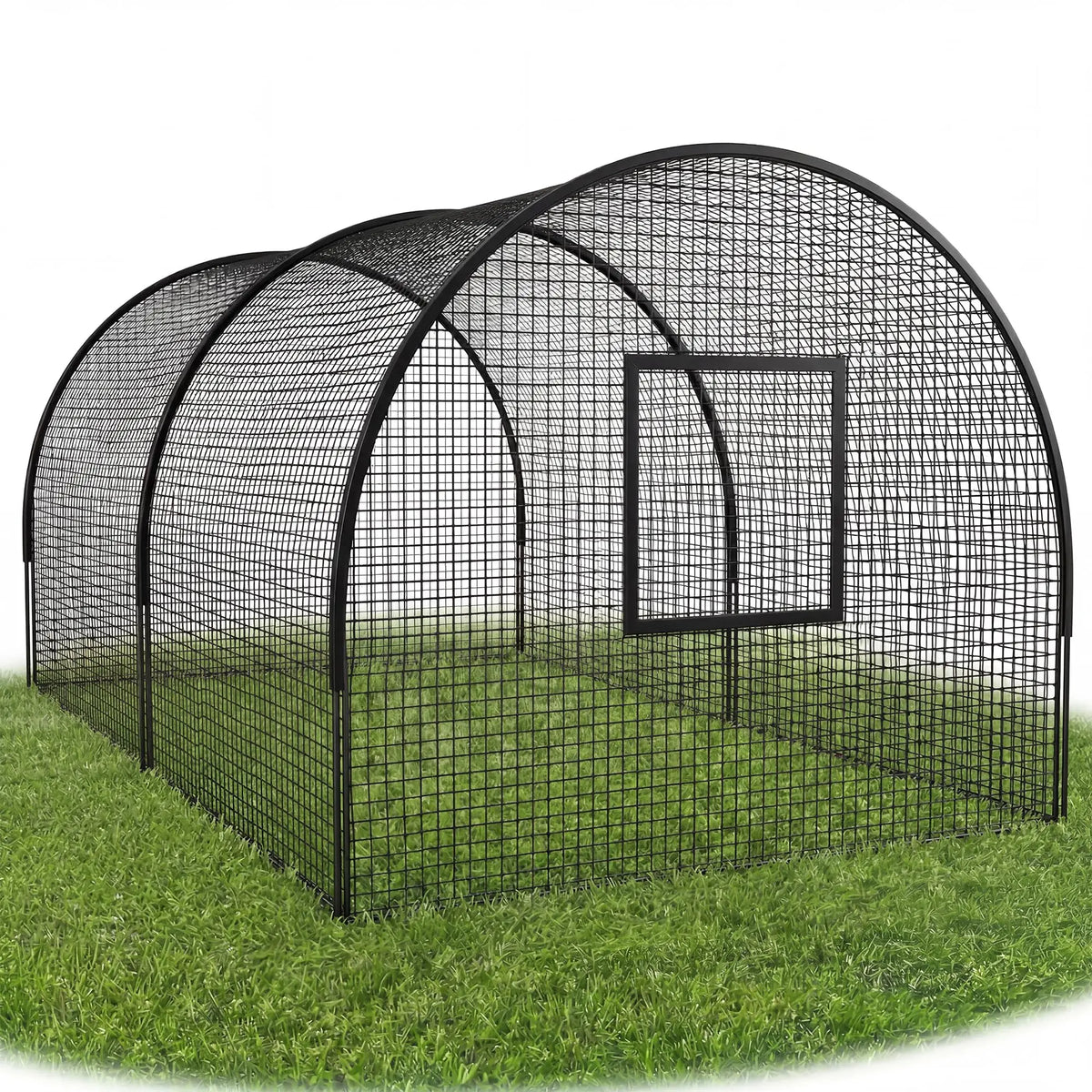 HiMISS Baseball Batting Cage With Frame And Training Net