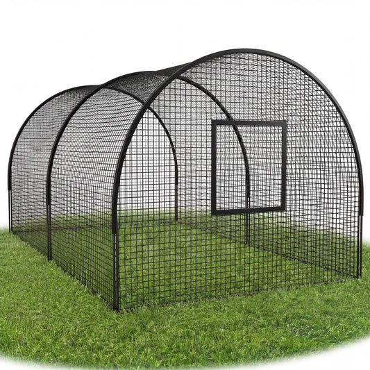 HiMISS Baseball Batting Cage With Frame And Training Net