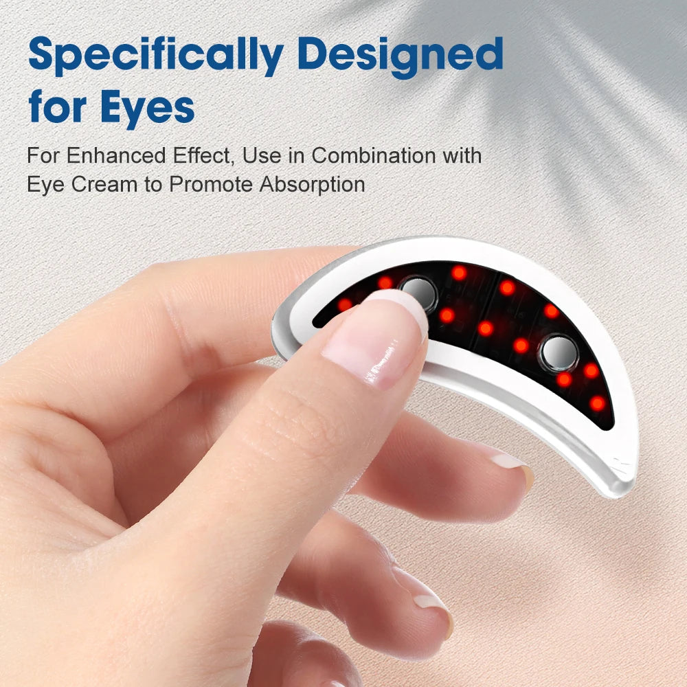 Hailicare 660nm Led Eye Anti Wrinkle Facial Beauty Massager